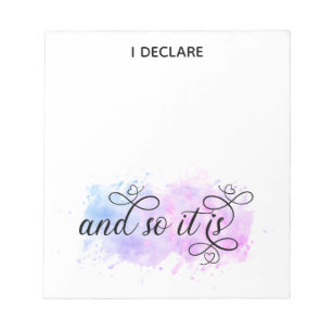 Bloco De Notas *~* Ombre Moon Boho Manifestando a Lei de Atraçã