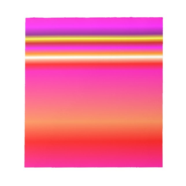 Bloco De Notas Ombre no Horizonte (Frente)