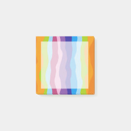 Bloco De Notas Ondas Coloridas