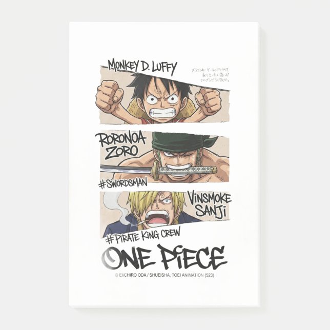 Bloco De Notas One Piece (Frente)