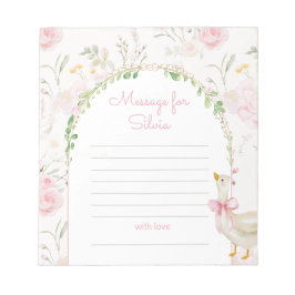 Bloco De Notas One Silly Goose time capsule message