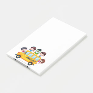 Bloco De Notas Ônibus escolar