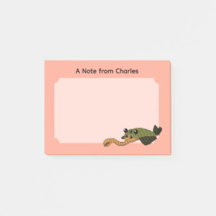 Bloco De Notas Opabinia Pré-Histórica Animal