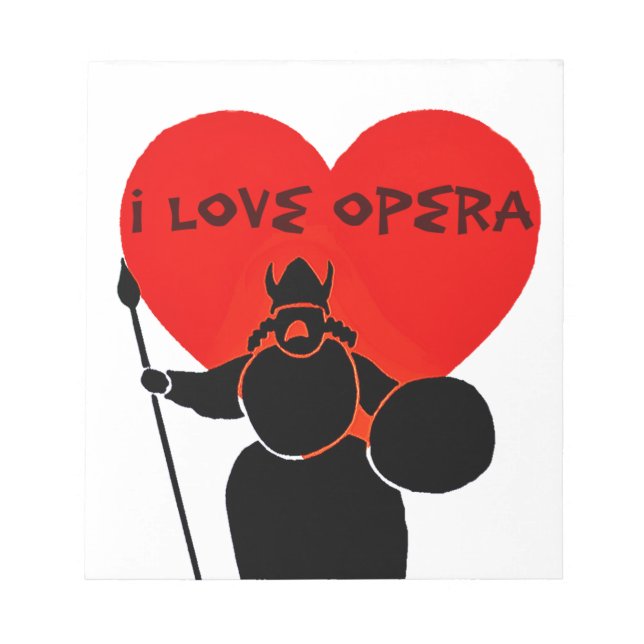 Bloco De Notas Opera Lover_ (Frente)