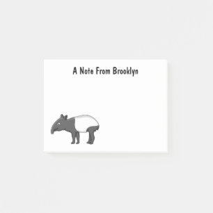 Bloco De Notas Óptica de banda animada feliz e bonita