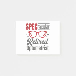 Bloco De Notas Optometria Optometrista Espetacular Aposentada