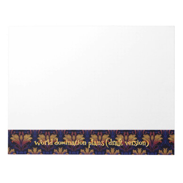 Bloco De Notas Opulência no Crepúsculo (Frente)