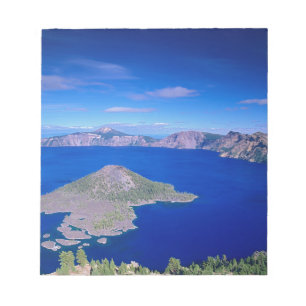 Bloco De Notas OR, Parque Nacional Crater Lake, Ilha Wizard e Cra