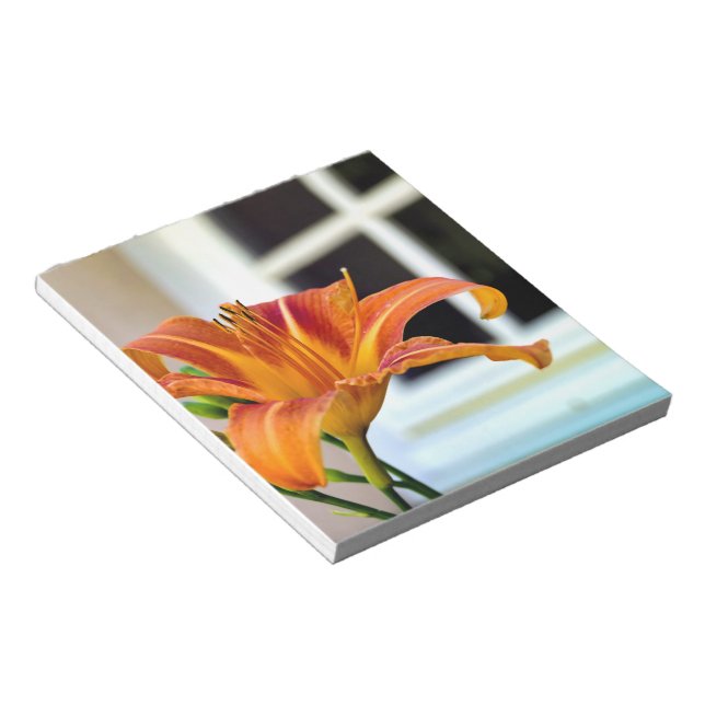 Bloco De Notas Orange Tiger Lily (Inclinado)