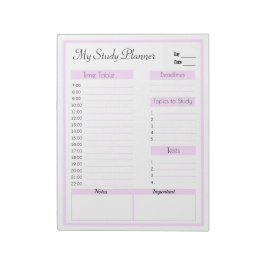 Bloco De Notas organizador diário de mesa de tempo do planejador