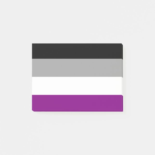 Bloco De Notas Orgulho Asexual (Frente)