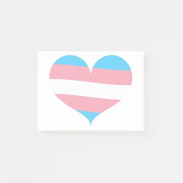Bloco De Notas Orgulho Transgênero (Frente)