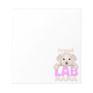 Bloco De Notas Orgulhosa Mãe do Labrador! Para orgulhosas mães de