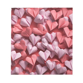 Bloco De Notas Origami Art - Hearts Galore
