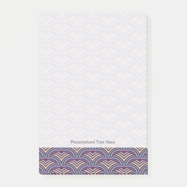 Bloco De Notas Origem étnica abstrato 2 (Frente)