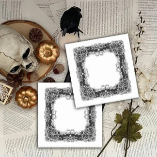 Bloco De Notas Ornate Period Design Framed