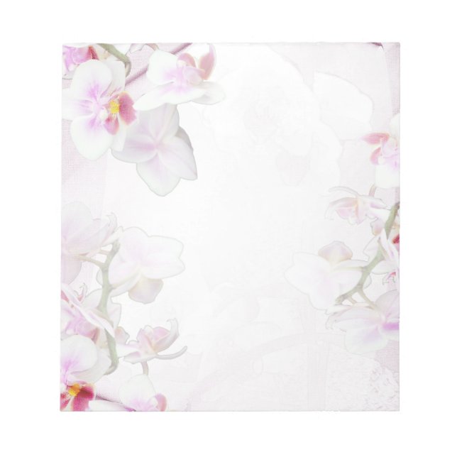 Bloco de notas Orquídea (Frente)