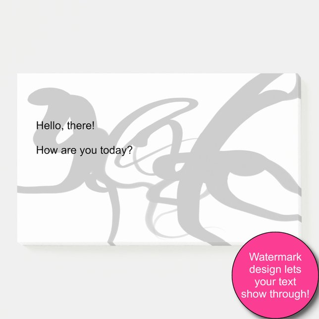 Bloco De Notas Os drivers: Abstrato preto e branco (Criador carregado)