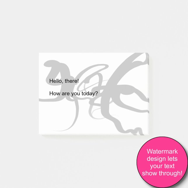 Bloco De Notas Os drivers: Abstrato preto e branco (Criador carregado)