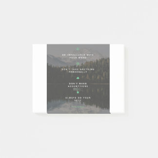 Bloco De Notas Os quatro acordos