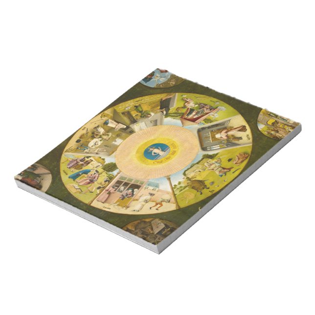 Bloco De Notas Os Sete Pecados Mortais e as Quatro Últimas Coisas (Invertido)