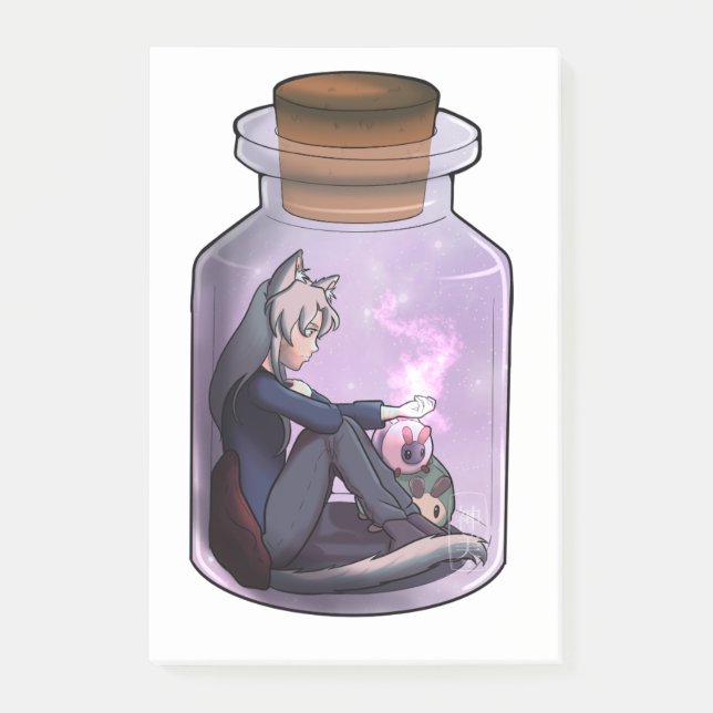 Bloco De Notas Os Stickies de Inarora (Frente)