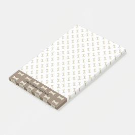 Bloco De Notas Osso do cão