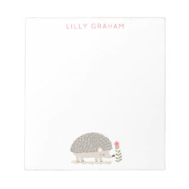 Bloco De Notas ouriço