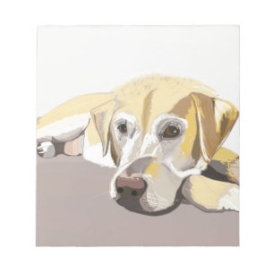 Bloco De Notas Ouro Labrador