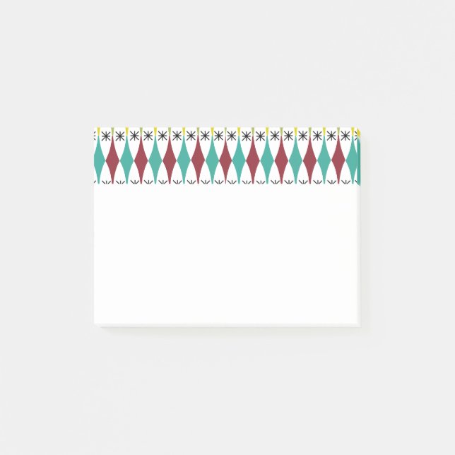 Bloco De Notas Ouros e Starbursts (Frente)