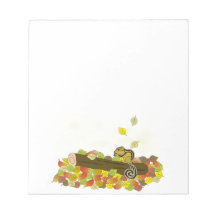 Bloco de Notas Outono