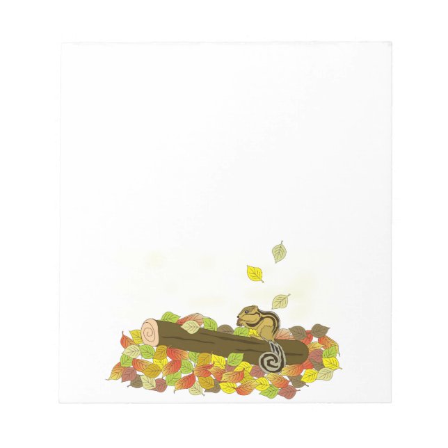 Bloco de Notas Outono (Frente)