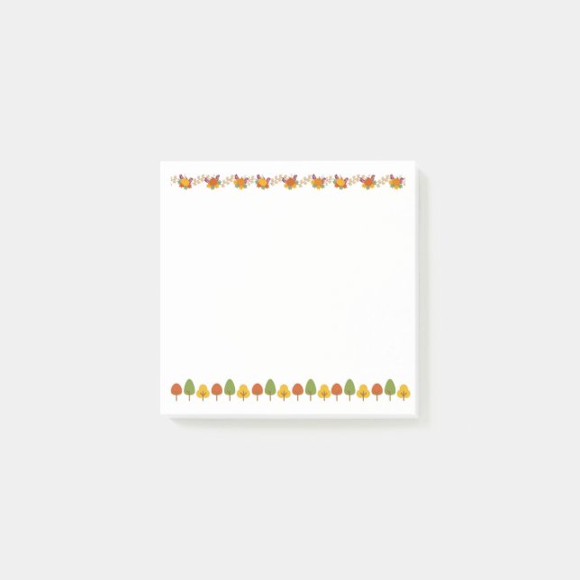 Bloco De Notas Outono (Frente)