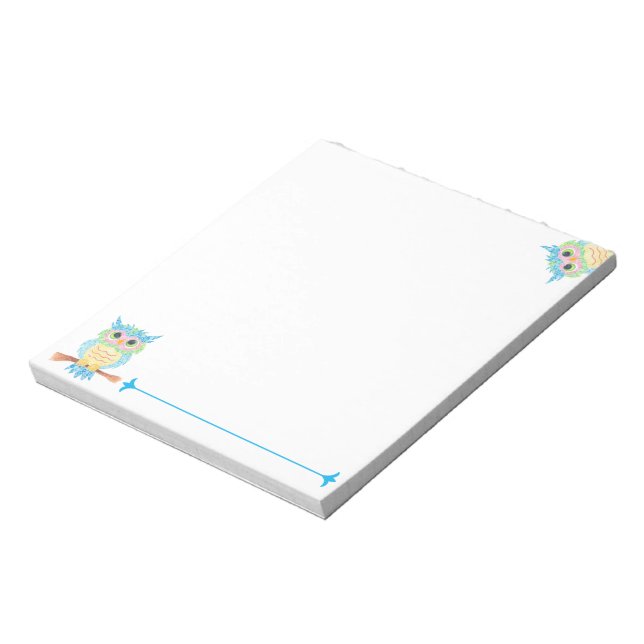 Bloco De Notas Owl Notepad (Invertido)