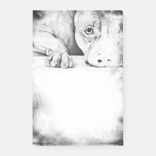 Bloco De Notas Pacientemente Esperando (Frente)