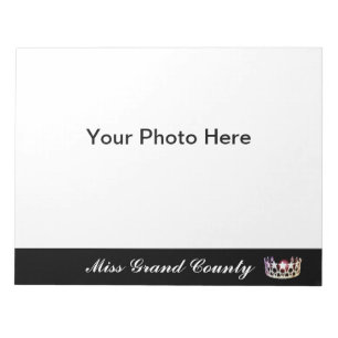 Bloco De Notas Pad Autografo Silver Crown USA