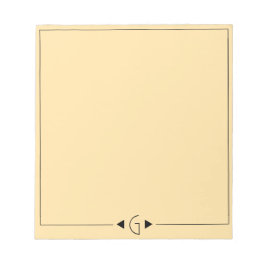 Bloco De Notas Pad de Nota Inicial