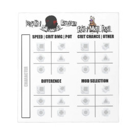 Bloco De Notas Pad do Método de Finalidade do RSG