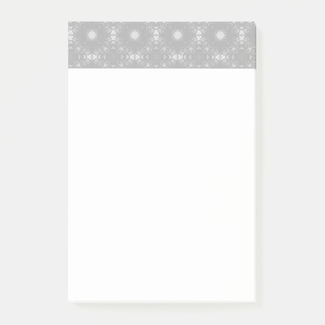 Bloco De Notas Padrão Branco (Frente)