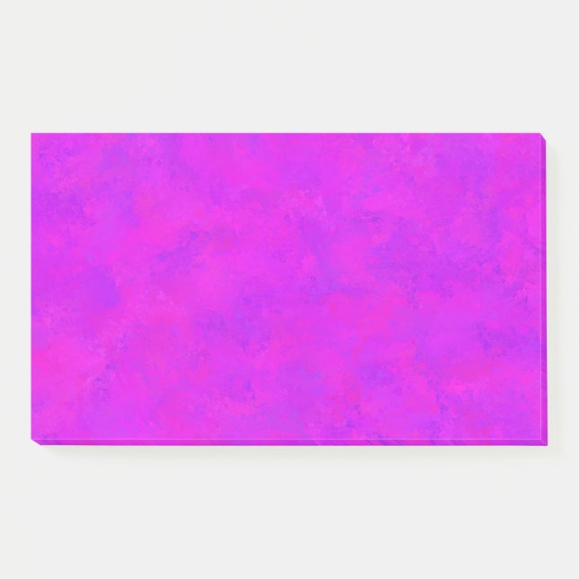 Bloco De Notas Padrão de Abstrato rosa púrpura (Frente)
