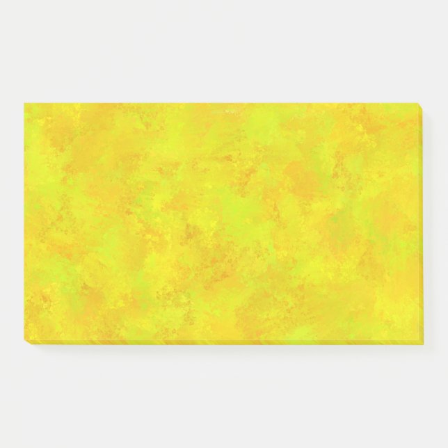Bloco De Notas Padrão de Abstrato Verde Laranja Amarelo (Frente)
