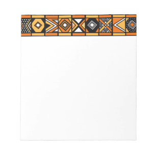 Bloco De Notas Padrão de arte africano