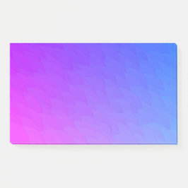 Bloco De Notas Padrão de Chama de Ombre Azul Cor-de-rosa púrpura 