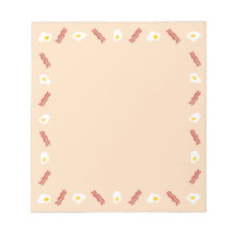 Padrão de Comida de bacon e ovos