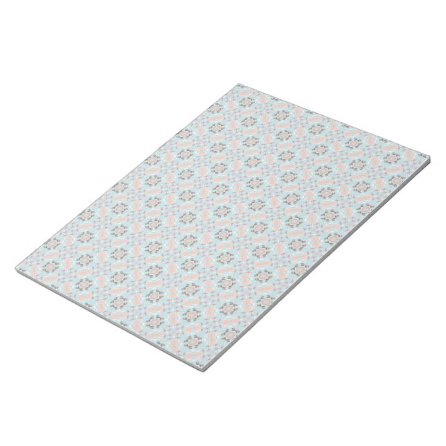Bloco De Notas Padrão de conchas Seamless (Inclinado)