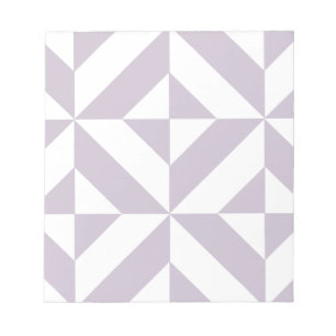 Bloco De Notas Padrão de Cubo de Deco Geométrico de Uvas Legal Pá