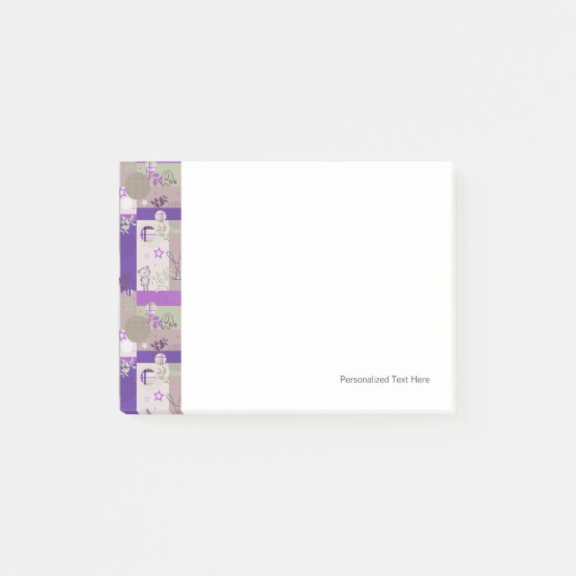 Bloco De Notas Padrão de Filtro de Bebês (Frente)