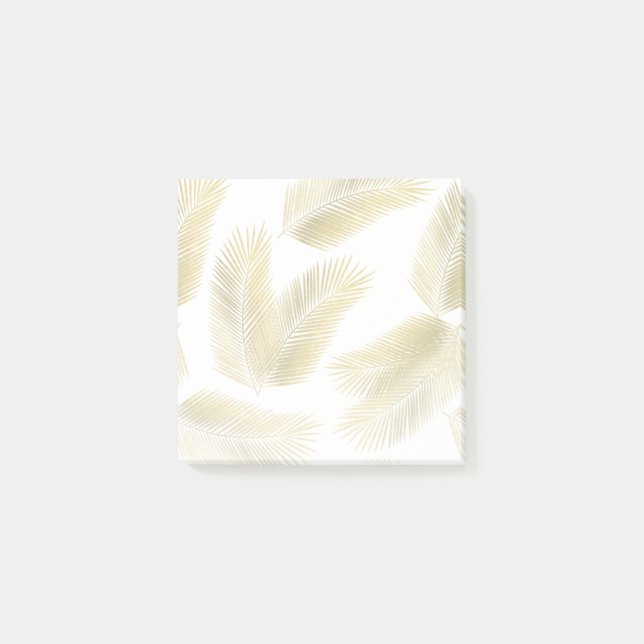 Bloco De Notas Padrão de Folhas de Folha de Ouro (Frente)