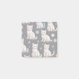 Bloco De Notas Padrão de Gatos Frescos