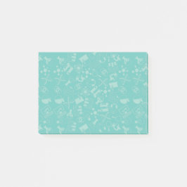 Bloco De Notas Padrão de ícones da ciência